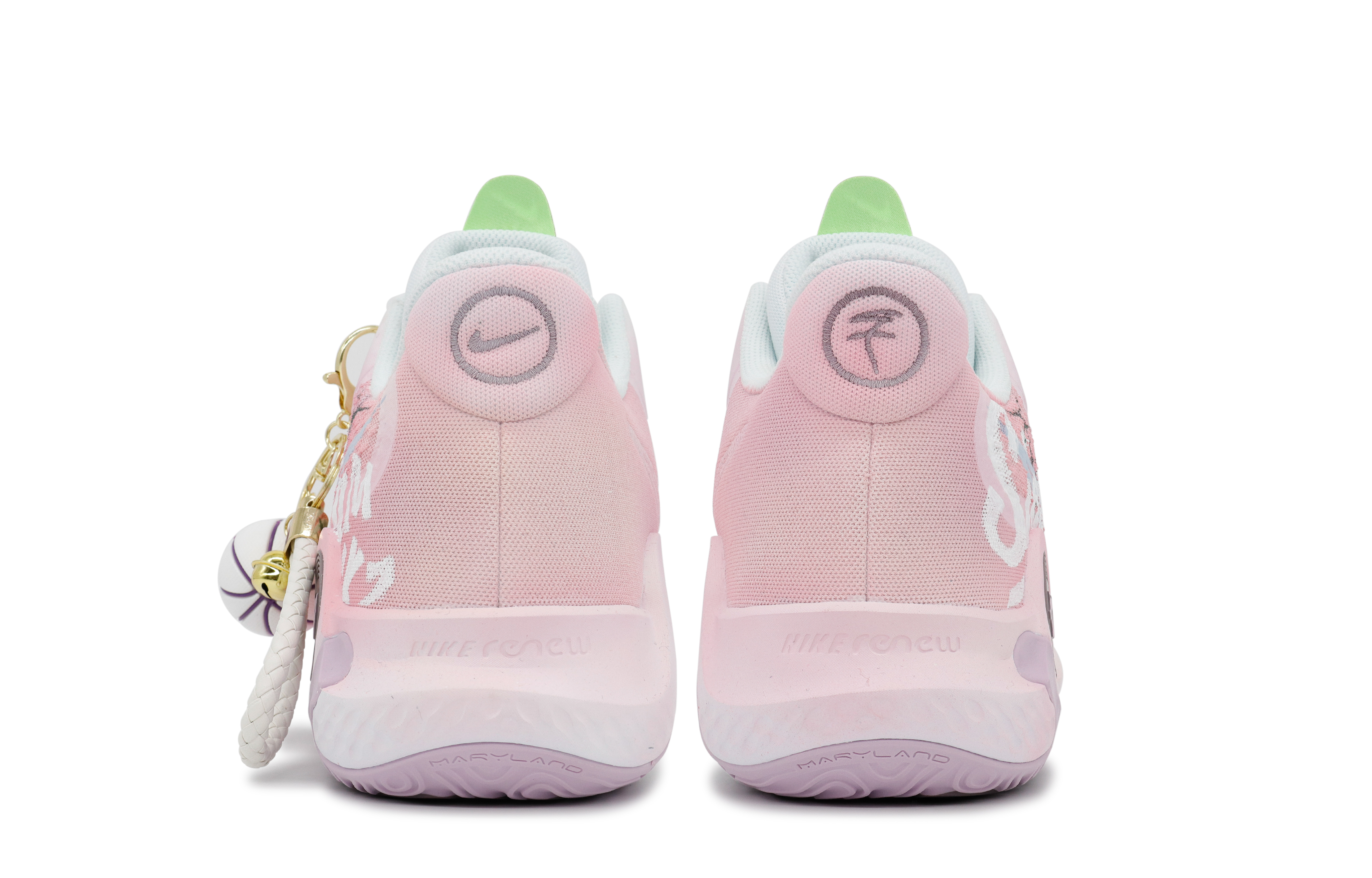 Nike KD Trey 5 IX Vintage Basketball Shoes Unisex Mid Top Pink