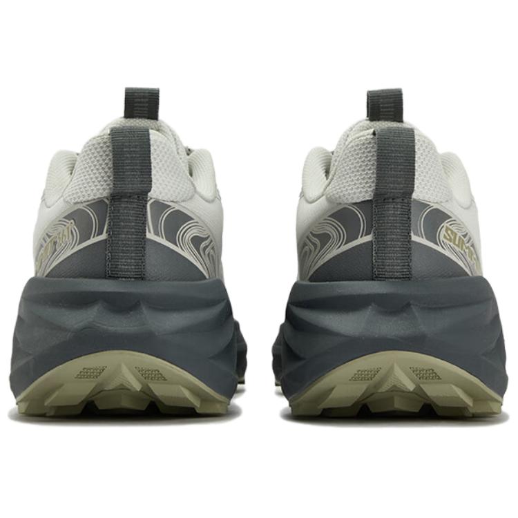361° Yushan 3 Abrasion Resistant Breathable Rebound Low top Mountaineering Shoes Men’s Antarctic Gray Smoke Gray