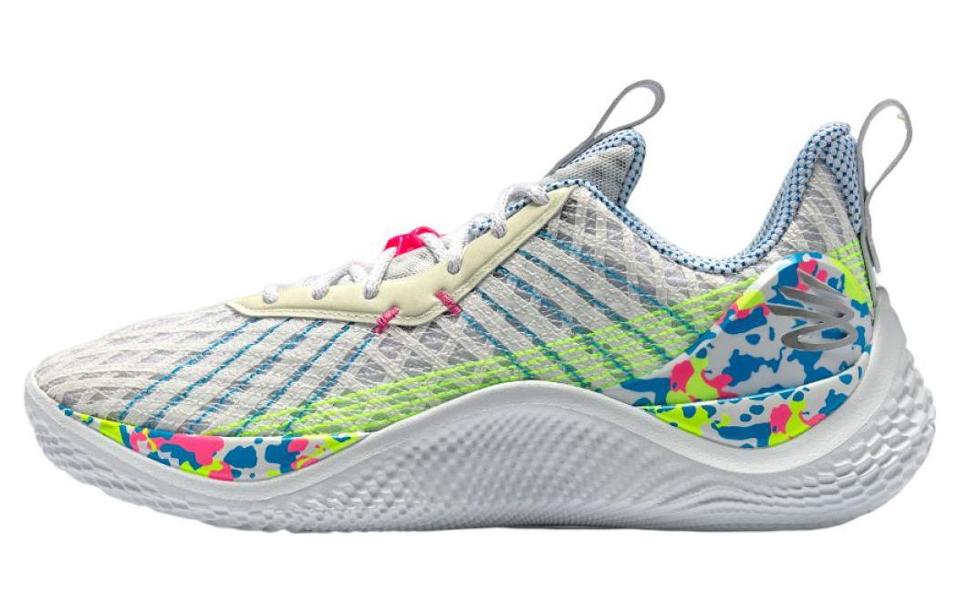 Мужские кроссовки Under Armour Under Armour CURRY 10 "" Splash Party (белые)
