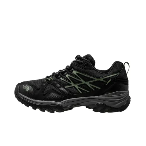 THE NORTH FACE GORE TEX Low top Hiking Shoes Men's Black Green