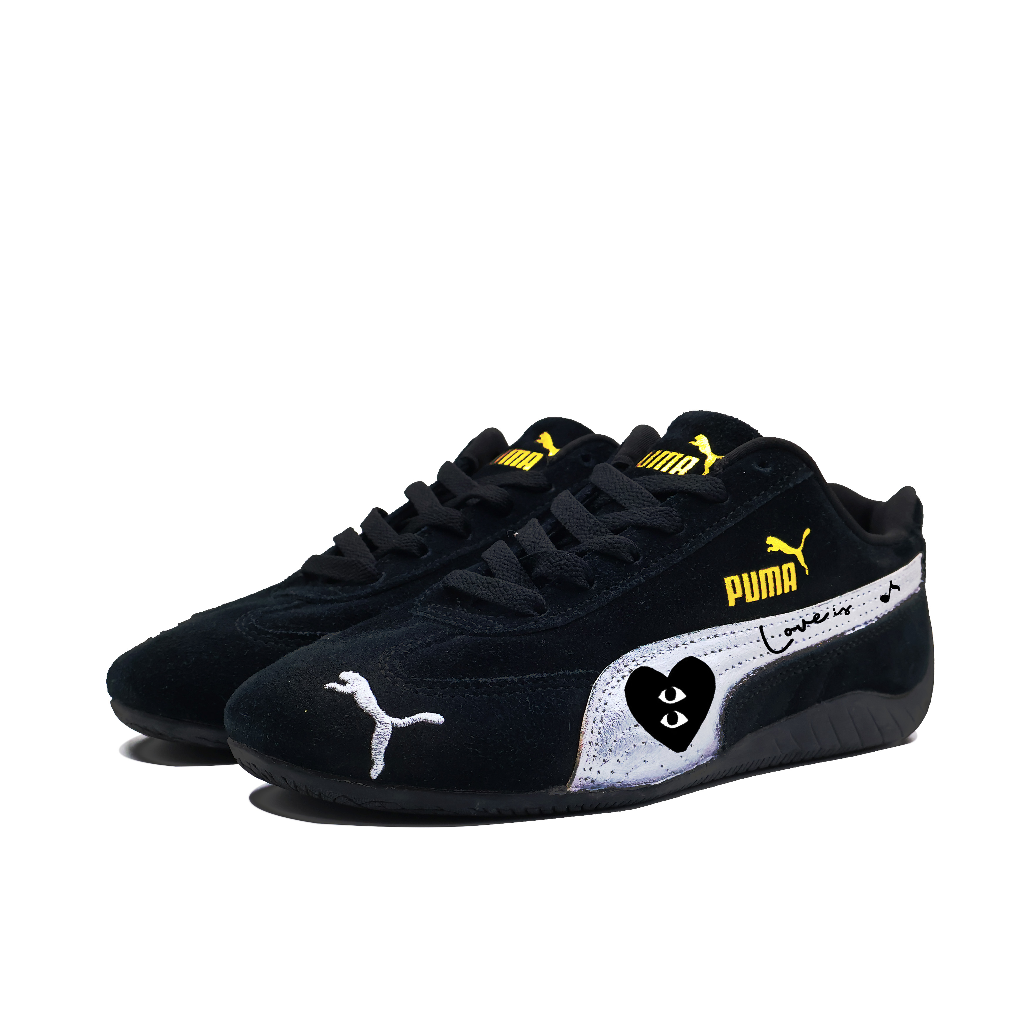 PUMA Speedcat Collection Racing Shoes Unisex Low Top Gold