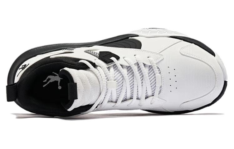 QIAODAN Frenzied Battle Comfortable Slip Resistant Abrasion Resistant Slip Resistant Abrasion Resistant Mid top