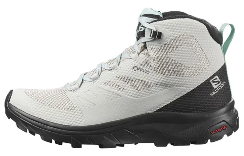 SALOMON Mountaineering & Hiking Shoes Women's High Top White/Black