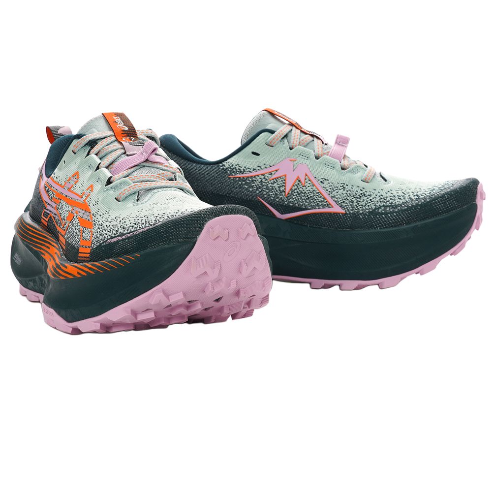 ASICS Trabuco Max 4 Cold Moss Nova Orange Women’s