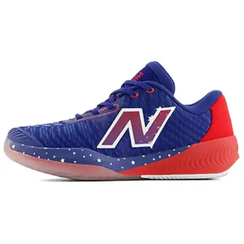 New Balance FuelCell 996v5 Comfortable Abrasion Resistant Low top Tennis Shoes Men's Blue Red