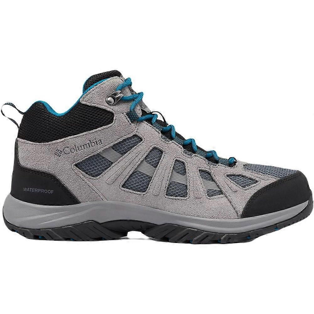Columbia Redmond 3 Slip Resistant Mid top Hiking Shoes Men’s Gray Black