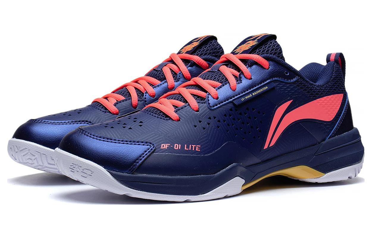 Li Ning Blade LITE Blade Lite Fabric Cushioning Slip Resistant Abrasion Resistant Low top Badminton Shoes Unisex