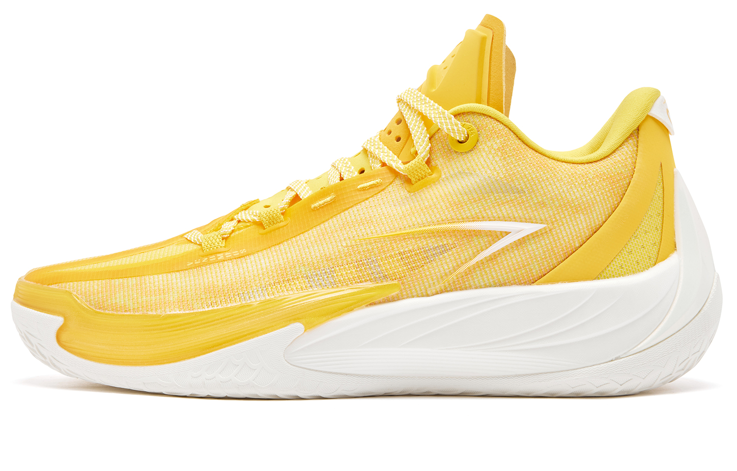 QIAODAN Poisonous Fangs 3.5 Basketball Shoes Men’s Low Top Spectral Yellow Ivory