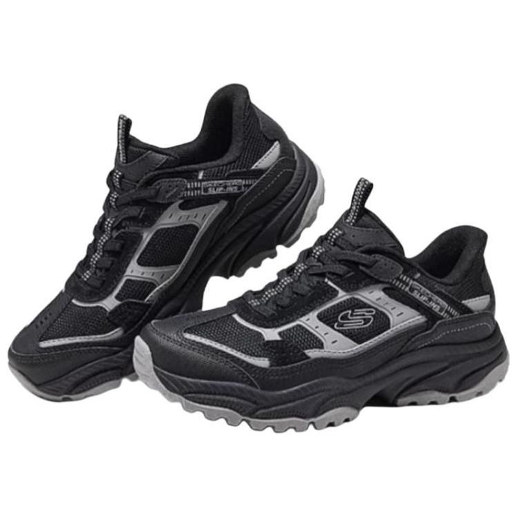 Skechers OUTDOOR Low top Mountaineering Shoes Women’s Black Gray