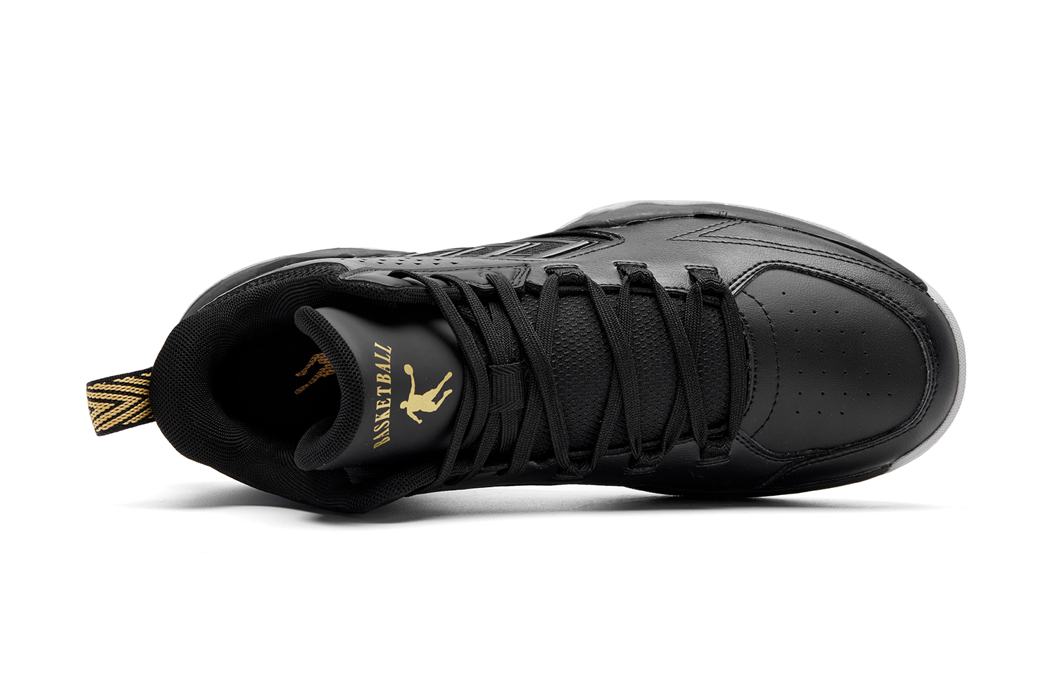 QIAODAN City Hero Mid top Basketball Shoes Men’s Black