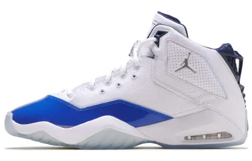 Jordan B'Loyal White Metallic Silver