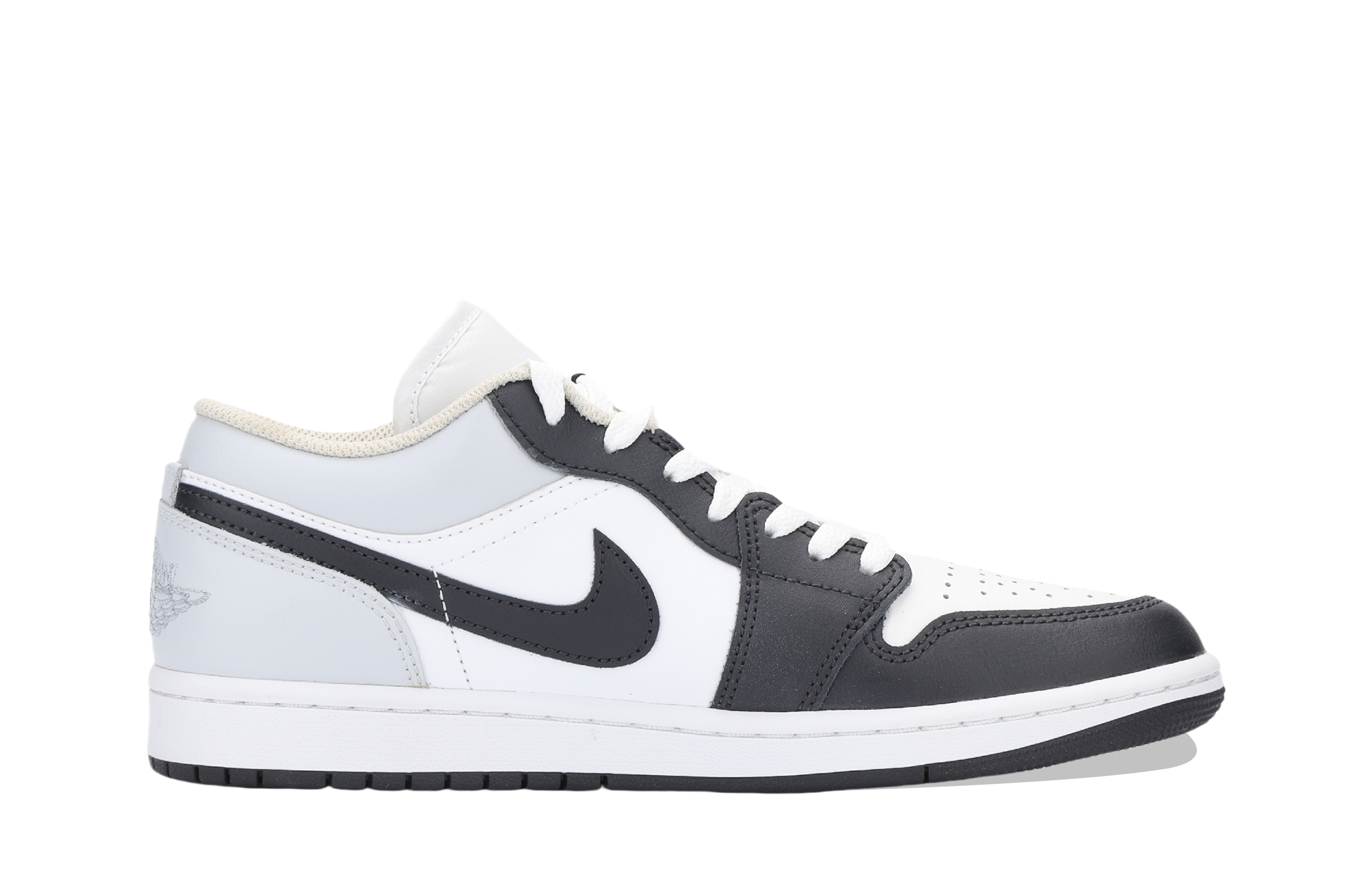 Jordan Air Jordan 1 Wind Bone Cushioning Low top Vintage Basketball Shoes Unisex Black