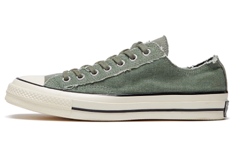 Converse 1970s Chuck Taylor All Star Low top Canvas Shoes Unisex Army Green