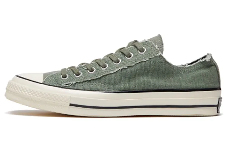 Converse 1970s Chuck Taylor All Star Low top Canvas Shoes Unisex Army Green