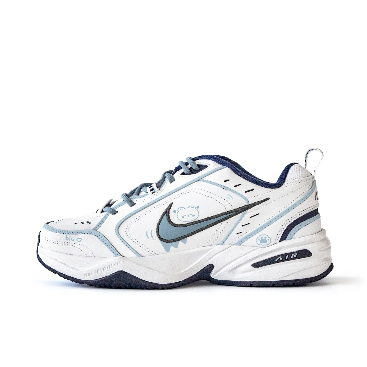 Nike Air Monarch 4 Low top Chunky Sneakers Unisex Blue
