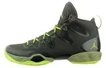 Jordan Air Jordan 28 Basketball Shoes Men's High Top Black/Green