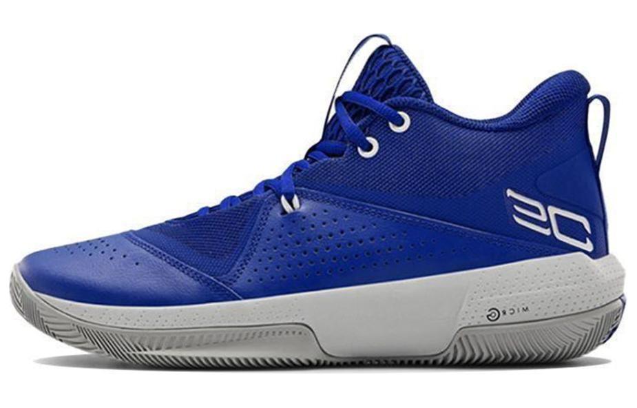 Баскетбольные кроссовки Under Armour Sc 3zer0 IV (синий)