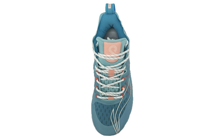 Li Ning SONIC 8 Cushioning Slip Resistant Abrasion Resistant Low top Basketball Shoes Men’s Blue