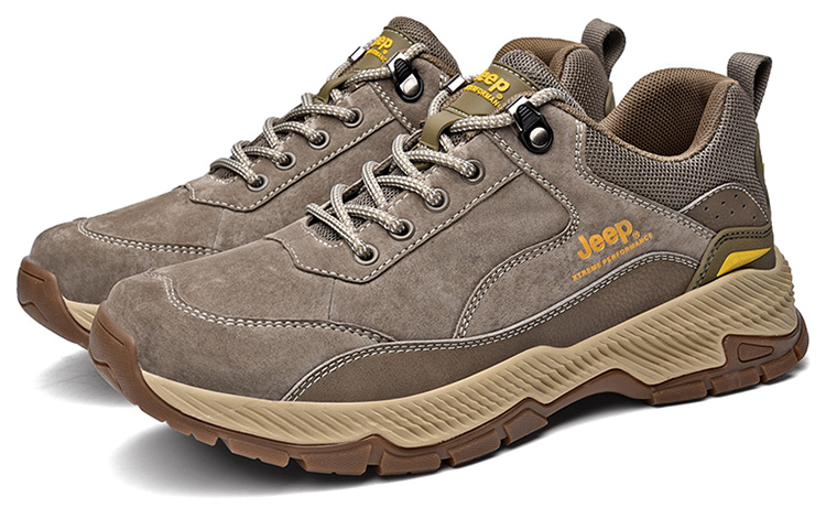 Jeep Outdoor Collection Low top Outdoor Shoes Men’s Khaki