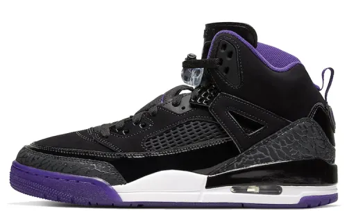 Jordan Spizike Black Court Purple