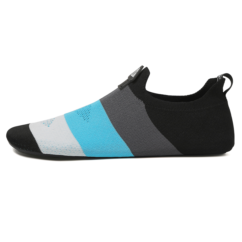 Leyang Slip Resistant Low top Training Shoes Unisex Black Blue White