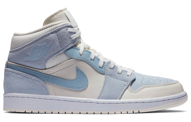 Jordan 1 Mid Mixed Textures Blue