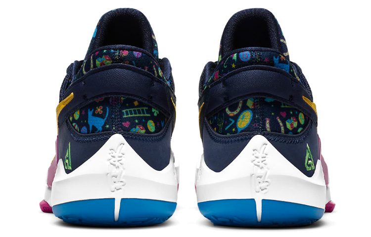 Мужские кроссовки Nike Freak 2 "Make Your Own Luck" (полуночный синий) — фото 5