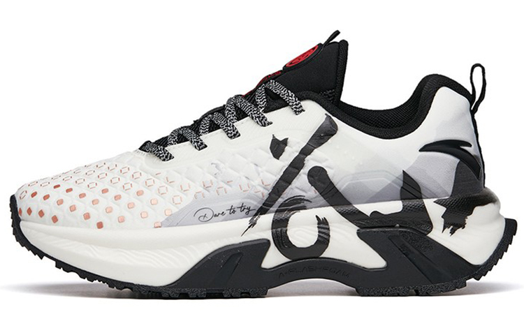ANTA Variety Training Collection Training Shoes Women’s Low Top White/Black/Red