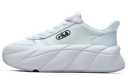 FILA Gelato Fabric Slip Resistant Cushioning Abrasion Resistant Cushioning, Wear Resistant Low top Chunky Sneakers