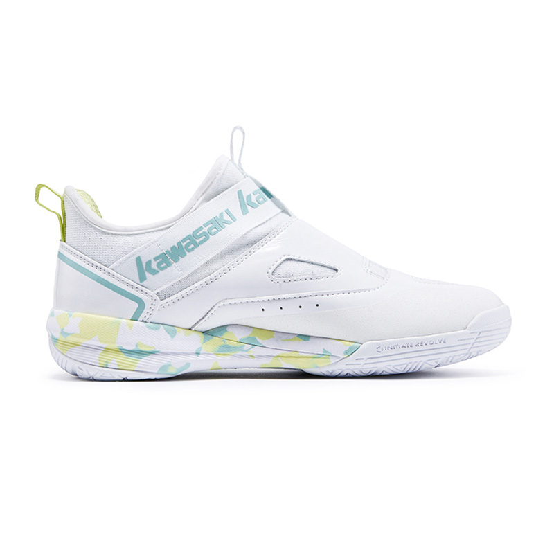 Kawasaki Rubber Abrasion Resistant Mid top Badminton Shoes Unisex