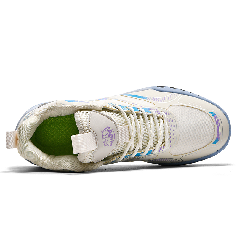 GQWE Fabric Slip Resistant, Abrasion Resistant, Breathable High top Basketball Shoes Unisex