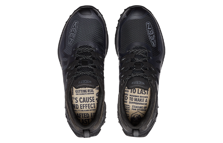Keen Zionic Mountaineering & Hiking Shoes Men’s Low Top Black/Steel Gray