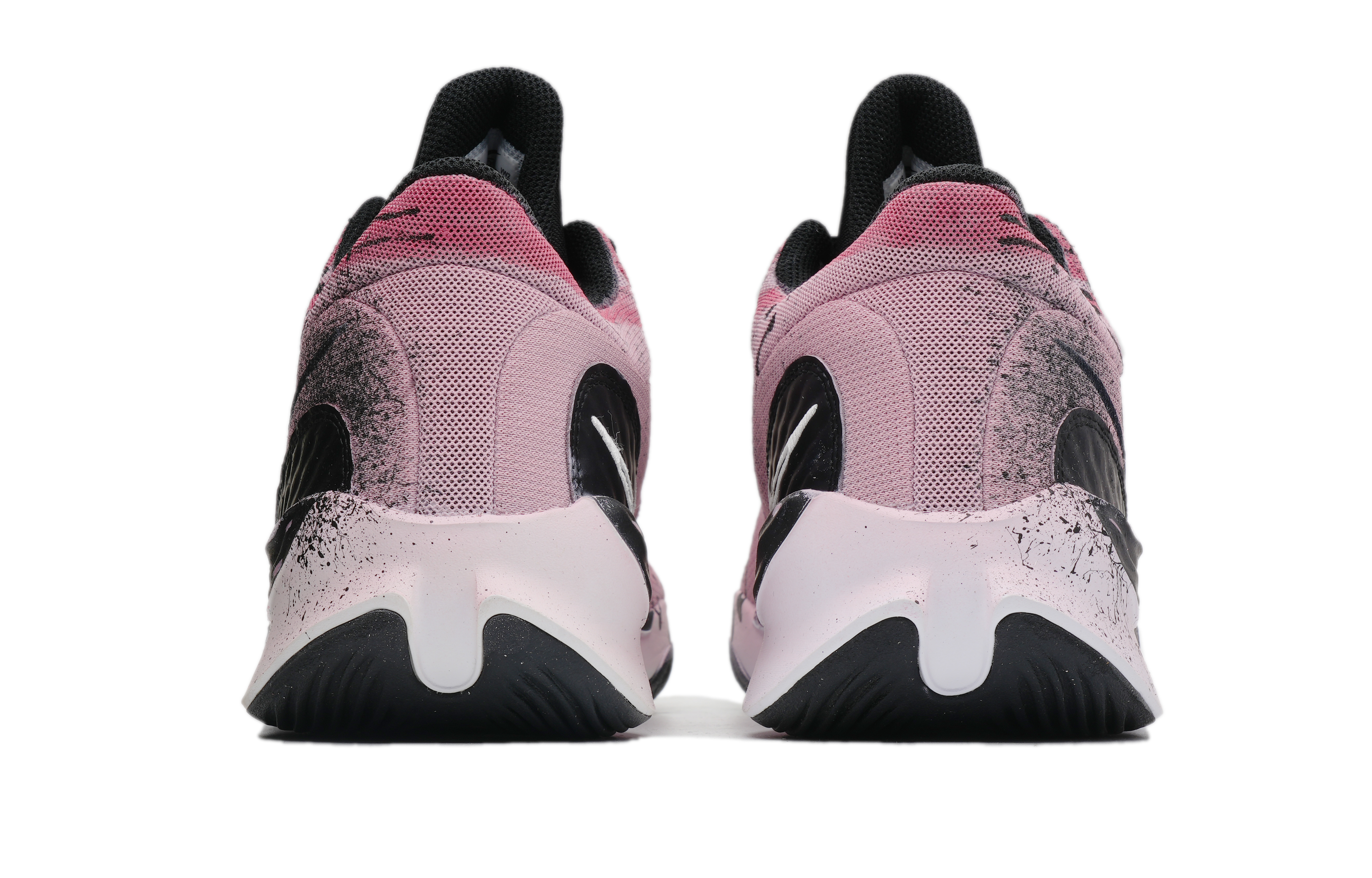Nike Renew Elevate 3 Cushioning Slip Resistant Abrasion Resistant Low top Basketball Shoes Unisex Black Pink