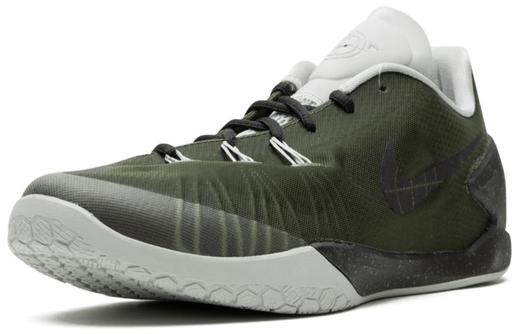 Мужские кроссовки Nike Hyperchase Fragment Green (зеленые) — 糙绿/雾灰 /黑 — фото 2