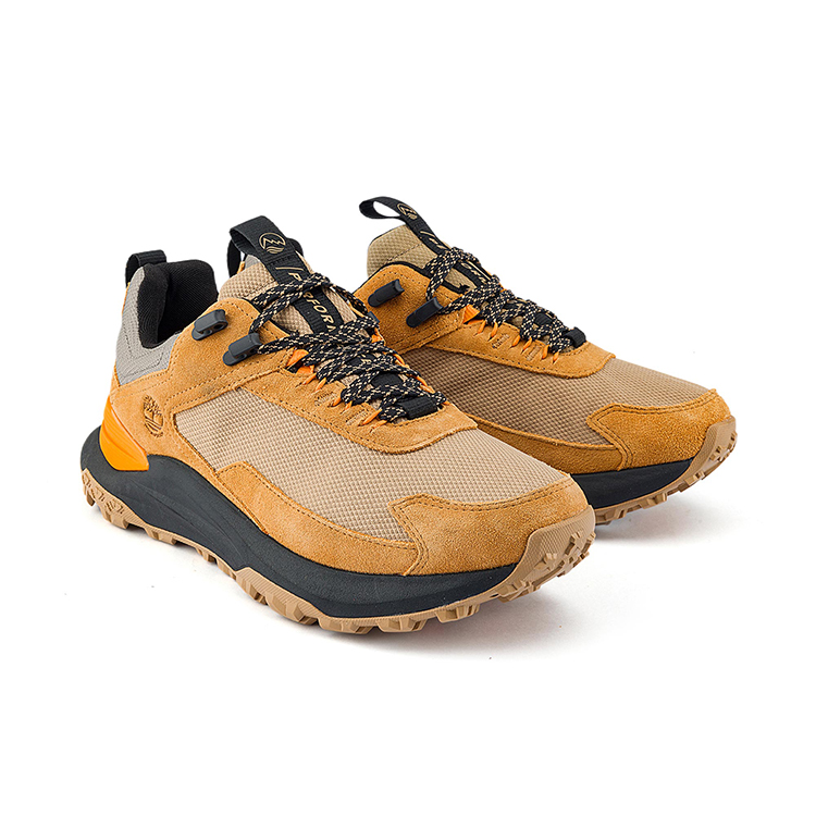 Timberland Motion Access Fabric Cushioning Waterproof Grip Low top Mountaineering Hiking Shoes Men’s Wheat