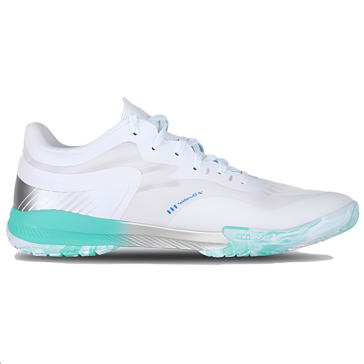 VICTOR Mesh Cushioning Slip Resistant Low top Badminton Shoes Unisex White