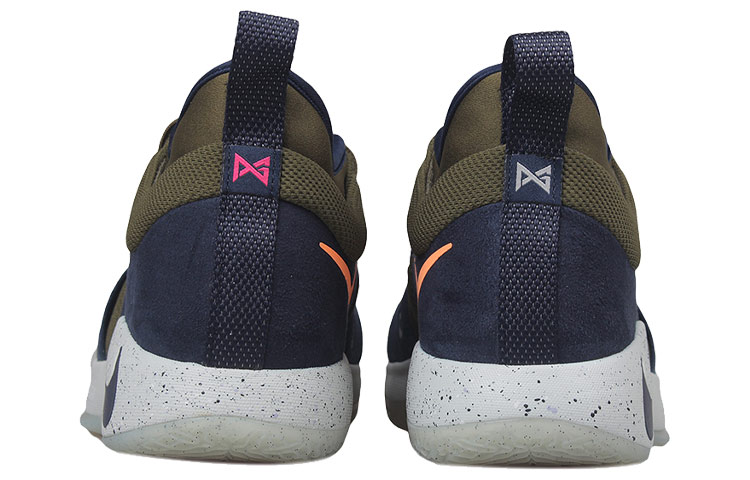 Мужские кроссовки Nike PG 2 OG (хаки / синий) — фото 5