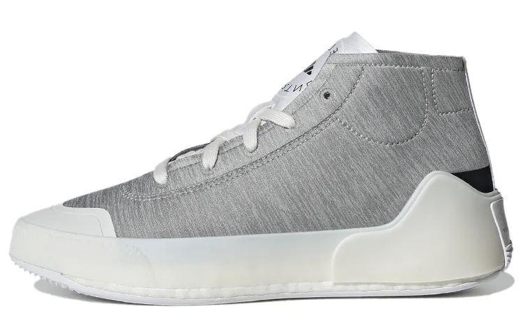 Adidas Treino Mid Heather X Stella McCartney 'Dark Gray White' Women's