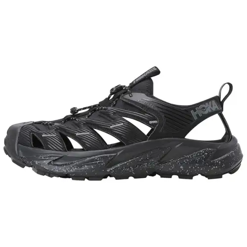HOKA ONE ONE Hopara series Hopara Black Castlerock casual, comfortable and trendy beach sandals men's black