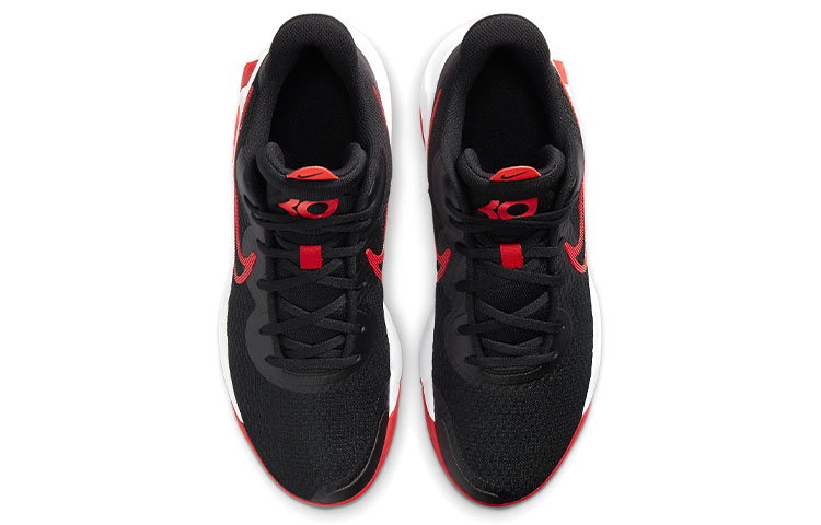 Кроссовки Nike Trey 5 KD IX (черный, красный) — Чёрный / красный — фото 4