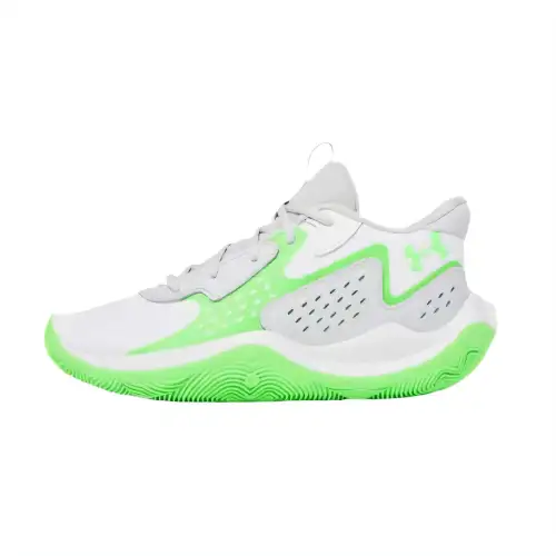 Under Armour Jet '23 Low top Basketball Shoes Unisex Gray Green