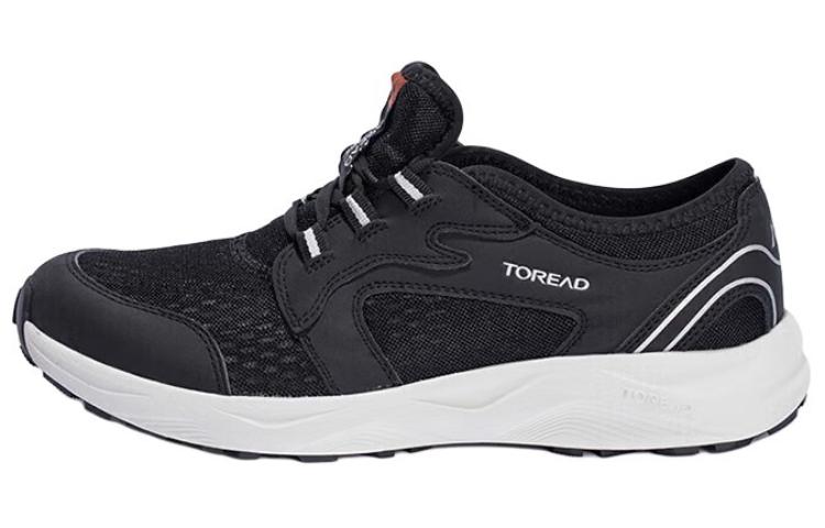 TOREAD Slip Resistant, Abrasion Resistant, Breathable Low top Hiking Shoes Men’s Black
