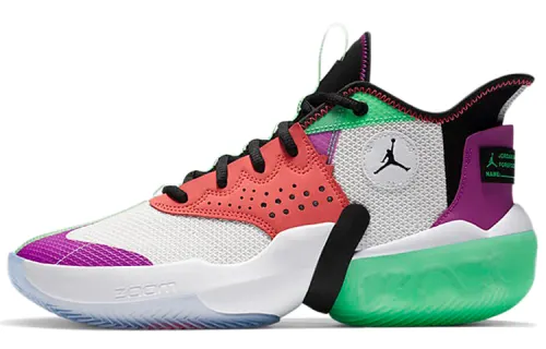 Air Jordan React Elevation Pf 'White Hyper Violet'