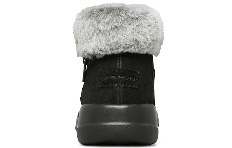 Женские ботинки Skechers ON THE GO Joy (черно-серые) — Чёрный — фото 4