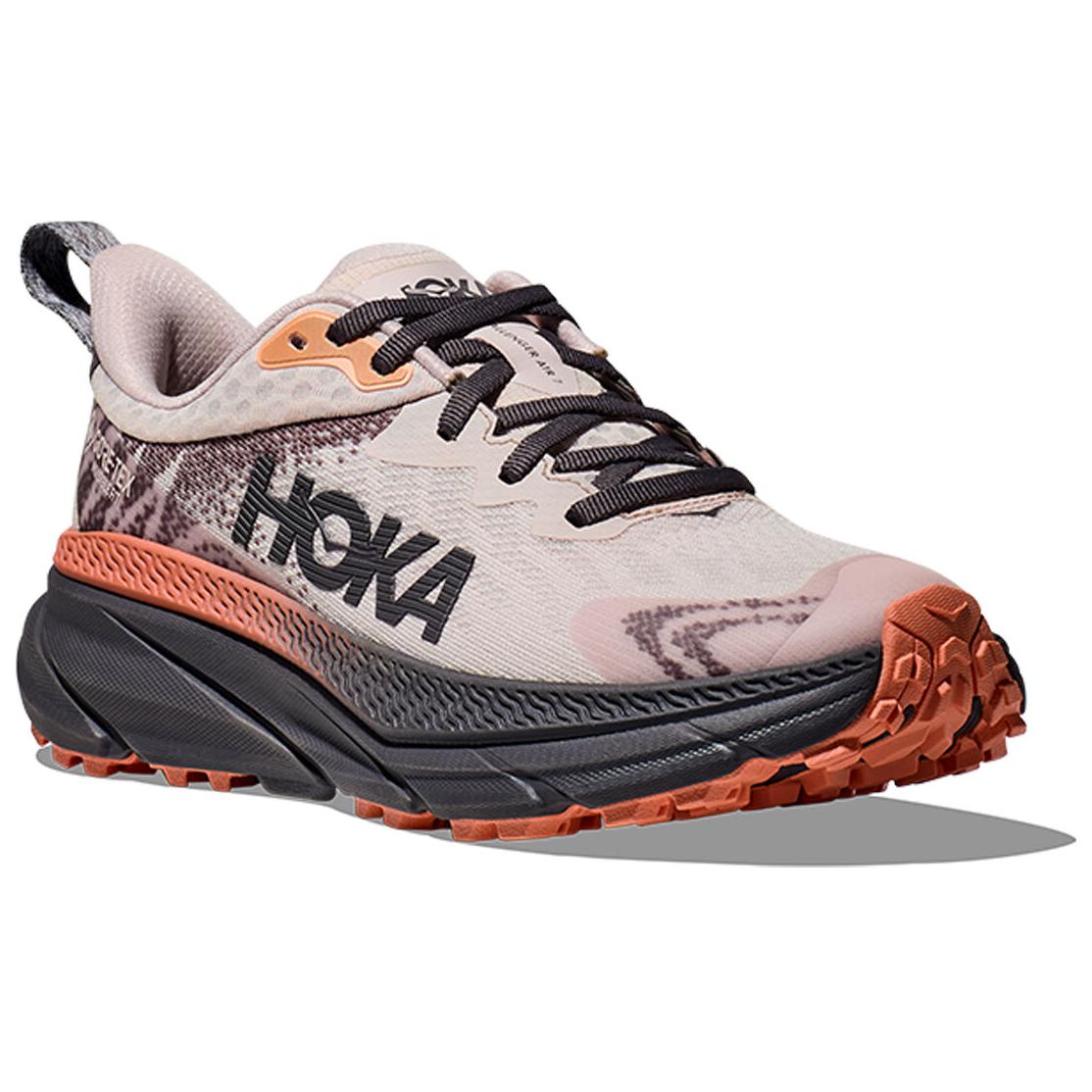 HOKA ONE ONE Challenger ATR 7 Cushioning Slip Resistant Abrasion Resistant Waterproof Low top Hiking Shoes Women’s Pink