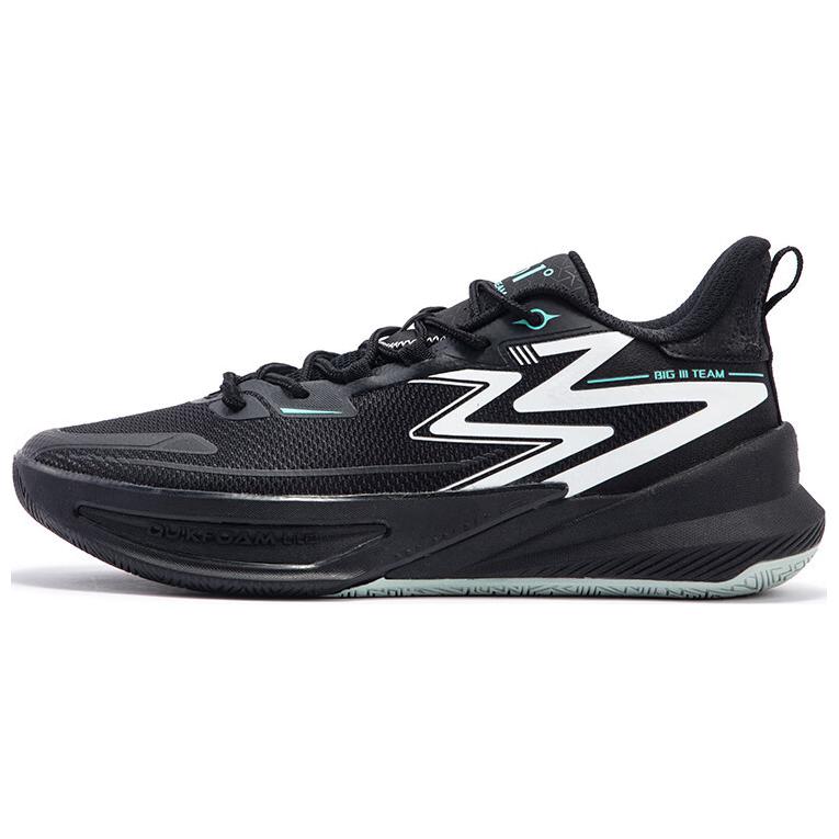 361° Big3 Team Big3 Team 2 Abrasion Resistant Low top Basketball Shoes Men’s Black White Green
