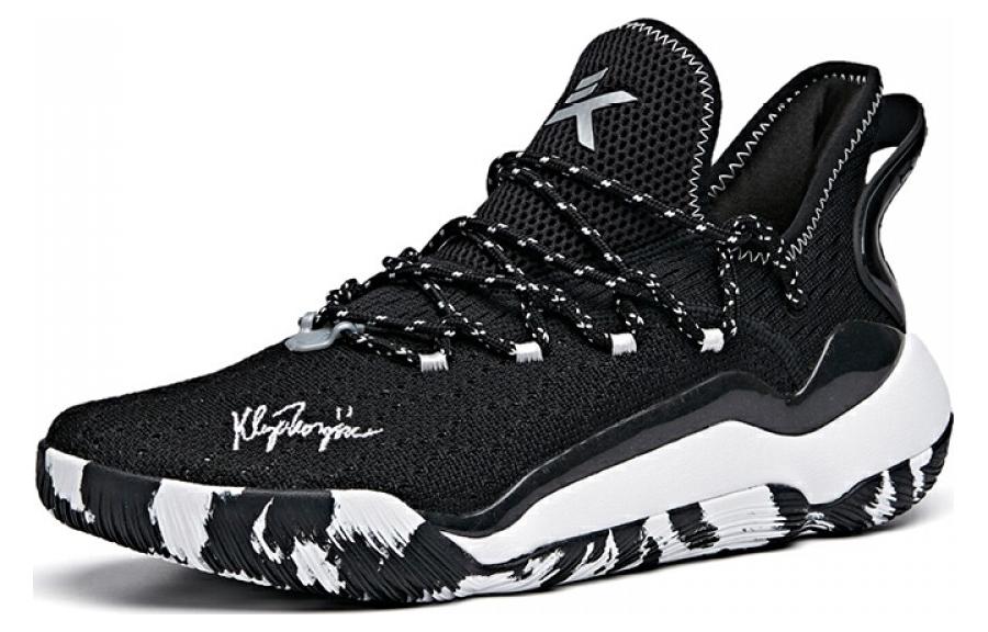 Anta Light Cavalry 5 Versatile Cushioning Slip Resistant Abrasion Resistant Low top Basketball Shoes Men’s Black White