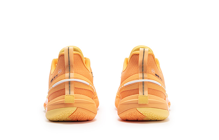 361° BIG3 5.0 Quick Orange Soda Cushioning Slip Resistant Abrasion Resistant Low top Basketball Shoes Unisex