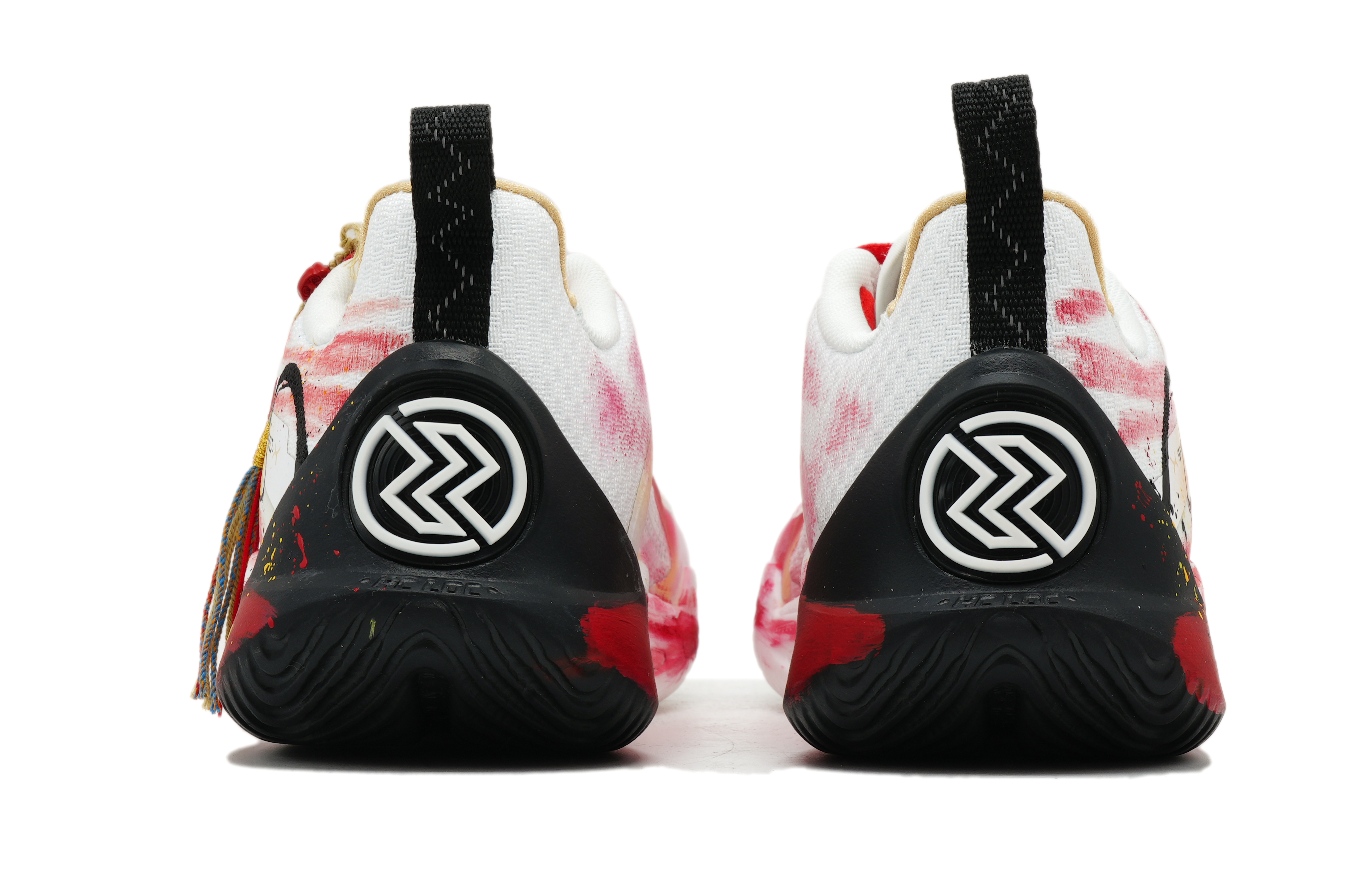 Li Ning Speed 10 Low top Full Length Carbon Plate Basketball Shoes Men’s White Red Black