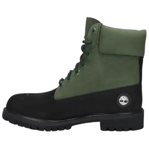 Timberland 6 Inch Ankle Boots Men's Black Green